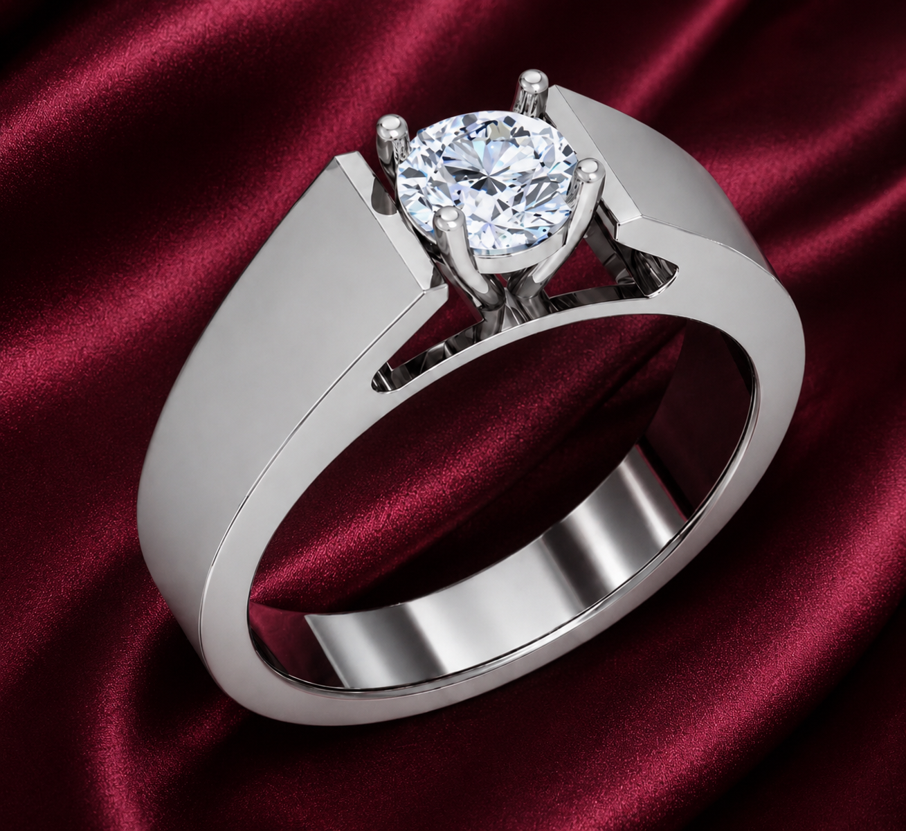 Gentlemen Collection - Axton Solitaire Ring