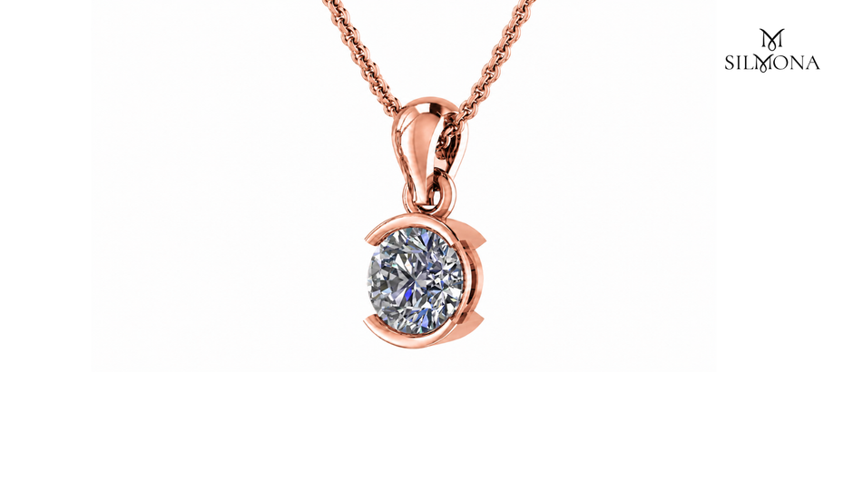 Halo Embrace Round Pendant