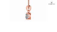 Halo Embrace Round Pendant