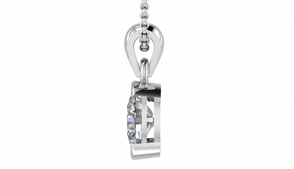 CELESTE OVAL BEZEL PENDANT