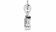 CELESTE OVAL BEZEL PENDANT