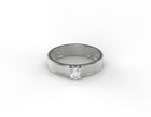 Gentlemen Collection - Regal Crest Solitaire Ring