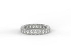 Eternelle Oval Moissanite Band Ring