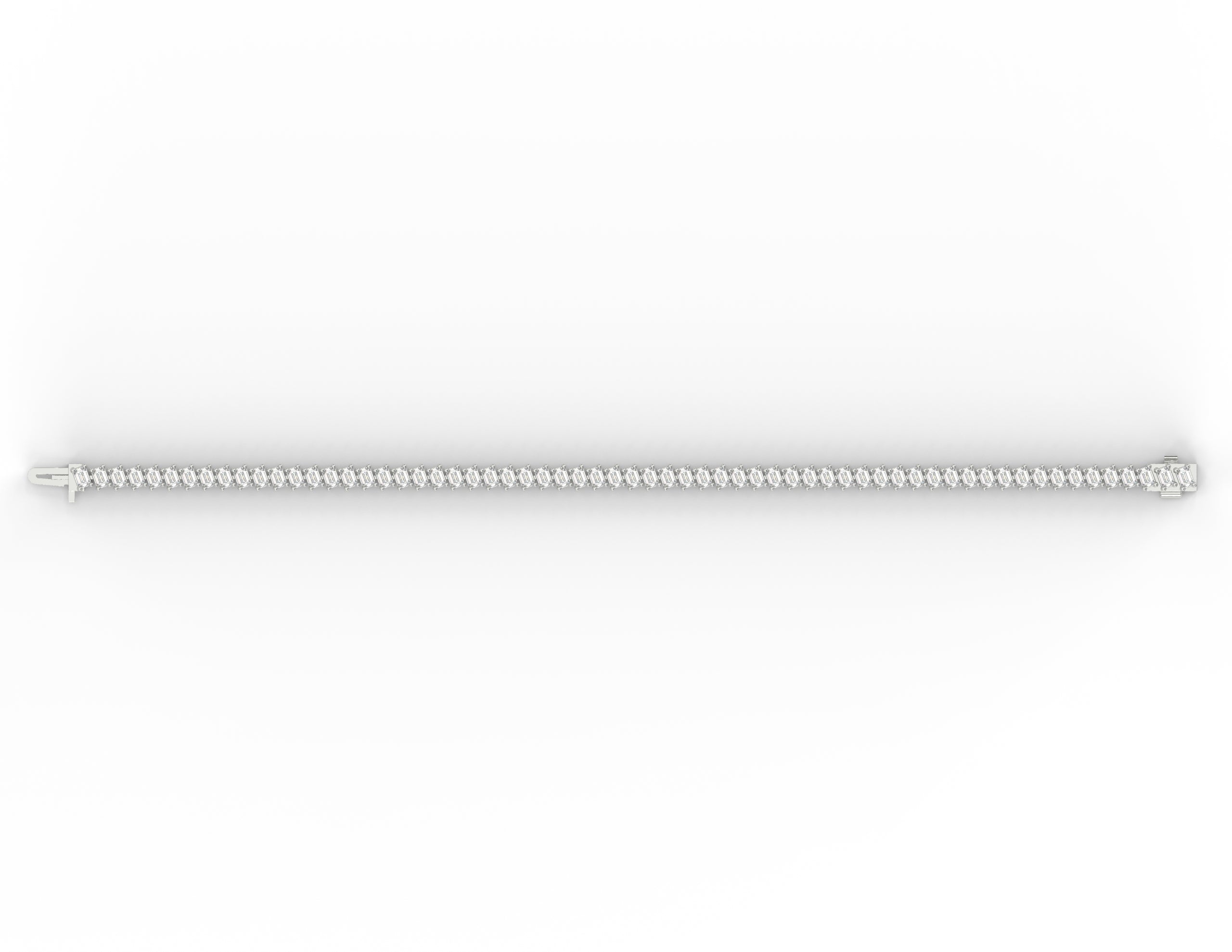 Solitaire Collection - Celeste Eternity Moissanite Tennis Bracelet
