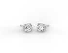 Lumière Classic Moissanite Stud Earrings