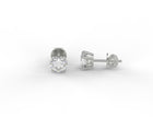 Lumière Classic Moissanite Stud Earrings