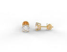 Lumière Classic Moissanite Stud Earrings