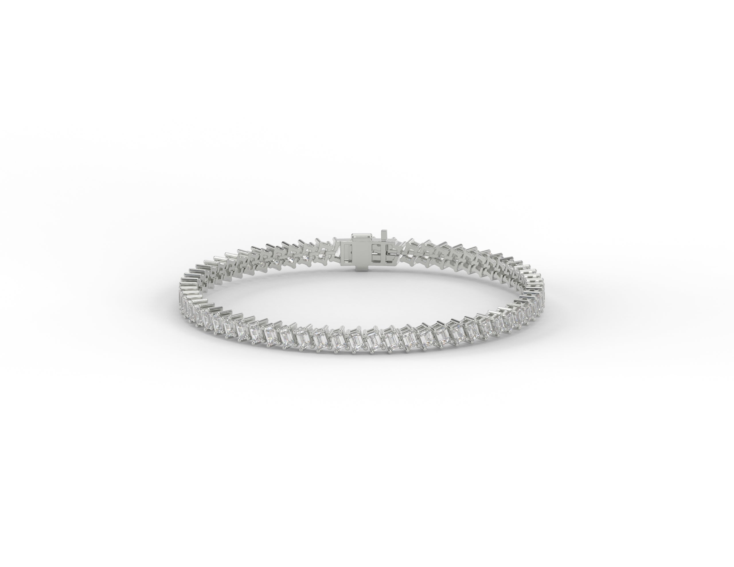 Solitaire Collection - Celeste Eternity Moissanite Tennis Bracelet