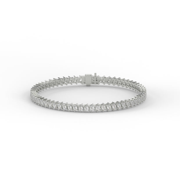 Solitaire Collection - Celeste Eternity Moissanite Tennis Bracelet