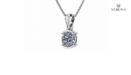 Halo Embrace Round Pendant