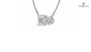 DUAL CUT DIAMOND DUO PENDANT