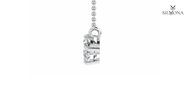 EMERALD & PEAR DIAMOND DUO PENDANT