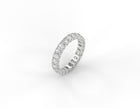 Eternelle Oval Moissanite Band Ring