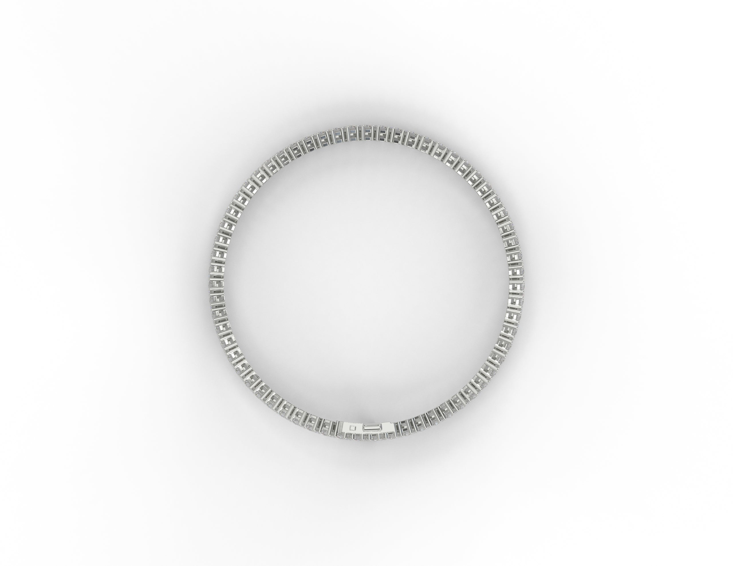 Solitaire Collection - Celeste Eternity Moissanite Tennis Bracelet