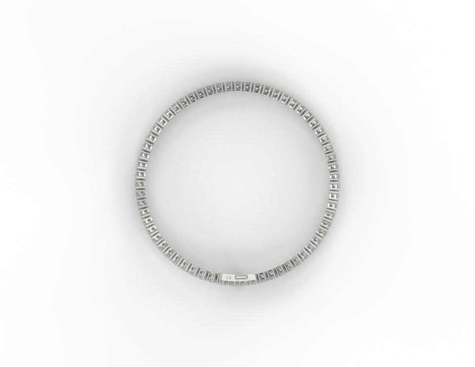 Solitaire Collection - Celeste Eternity Moissanite Tennis Bracelet