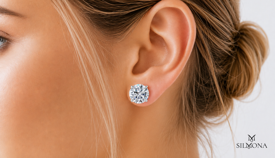 ROUND DIAMOND FOUR PRONG PETAL SETTING