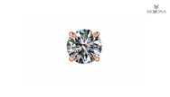 ROUND DIAMOND FOUR PRONG PETAL SETTING