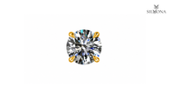 ROUND DIAMOND FOUR PRONG PETAL SETTING
