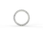 Eternelle Oval Moissanite Band Ring