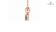 Classic Asscher Solitaire Pendant