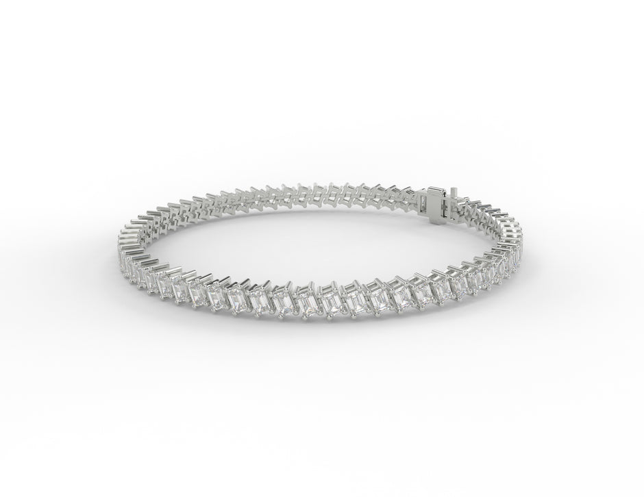 Solitaire Collection - Celeste Eternity Moissanite Tennis Bracelet