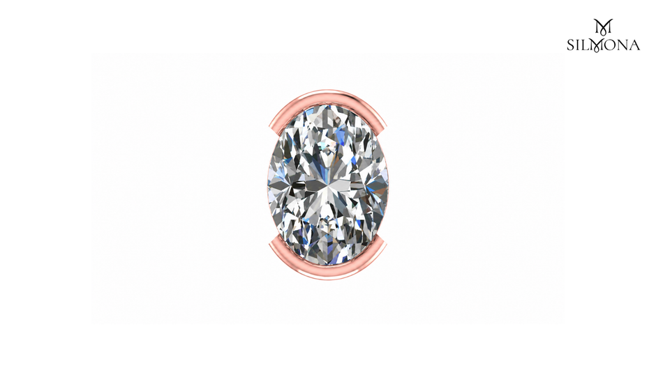 OVAL DIAMOND BEZEL SETTING