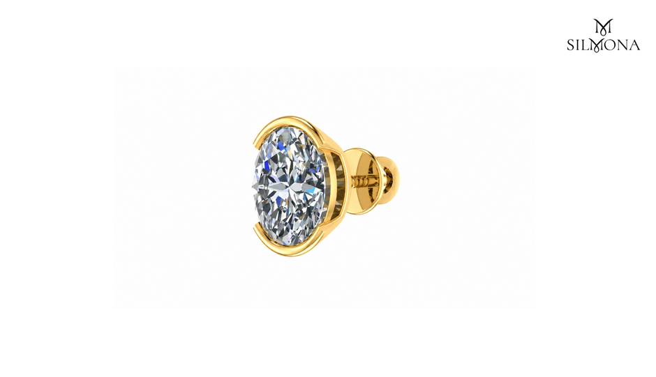 OVAL DIAMOND BEZEL SETTING