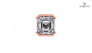 ASSCHER DIAMOND BEZEL SETTING