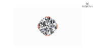ROUND BRILLIANT FOUR-CLAW MARTINI SET SOLITAIRE STUD EARRINGS