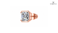 ASSCHER DIAMOND BEZEL SETTING