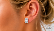 ASSCHER DIAMOND BEZEL SETTING