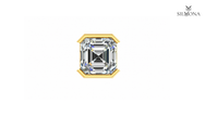 ASSCHER DIAMOND BEZEL SETTING