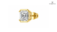 ASSCHER DIAMOND BEZEL SETTING