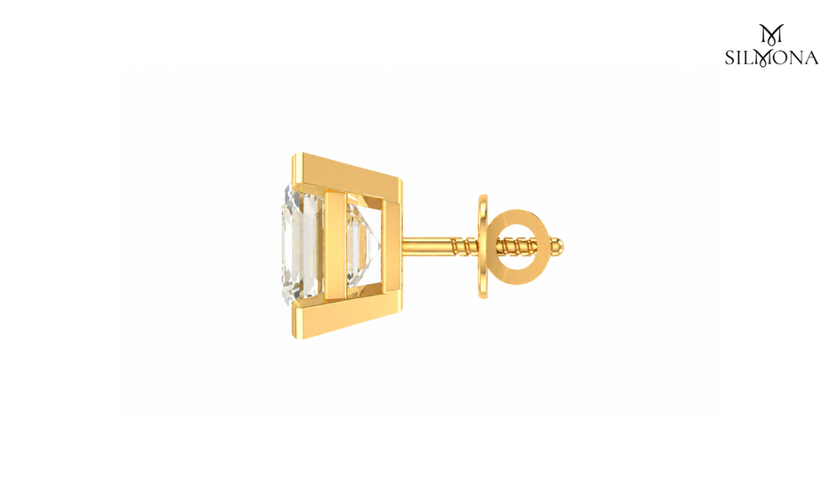 ASSCHER DIAMOND BEZEL SETTING