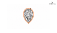 PEAR DIAMOND FULL BEZEL SETTING