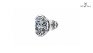 OVAL DIAMOND BEZEL SETTING