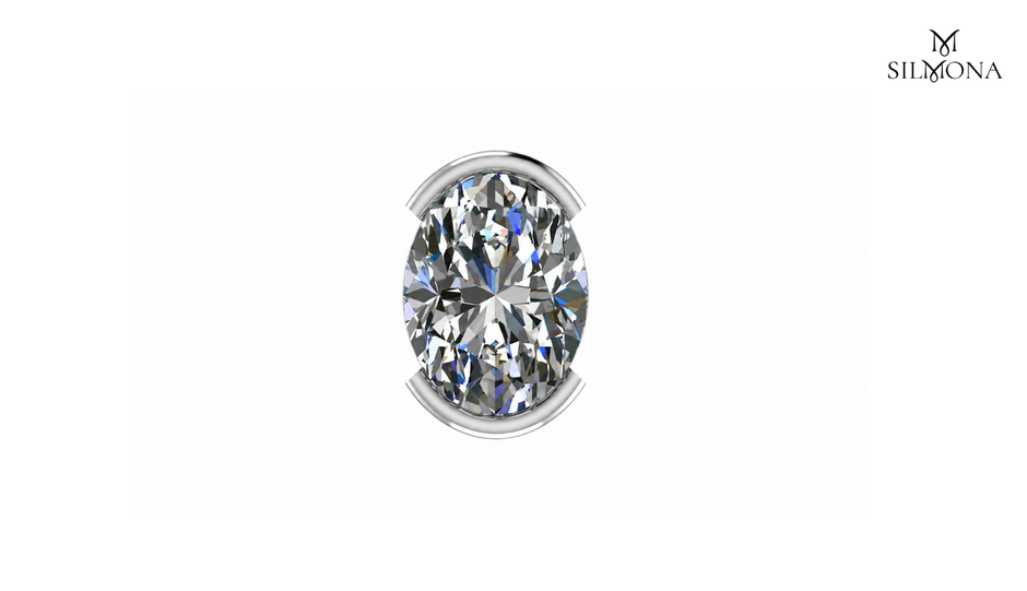 OVAL DIAMOND BEZEL SETTING