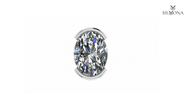 OVAL DIAMOND BEZEL SETTING