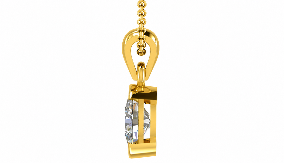 CELESTE OVAL BEZEL PENDANT