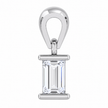 Solitaire Collection - Aurelia Emerald Moissanite Pendant