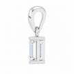 Solitaire Collection - Aurelia Emerald Moissanite Pendant