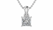 PRINCESS RADIANCE SOLITAIRE PENDANT