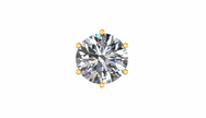 LUMINA ROUND BEZEL STUD EARRING (Copy)