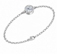 Elysia Bezel Moissanite Bracelet