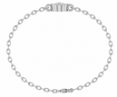 Elysia Bezel Moissanite Bracelet