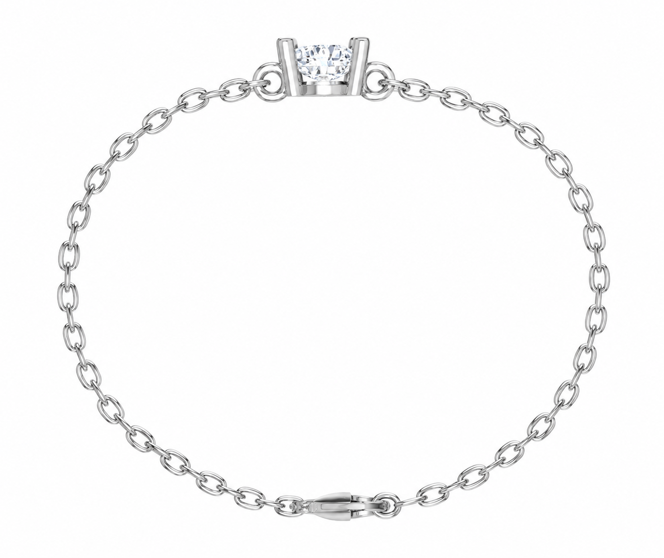 Selene Arc Moissanite Bracelet