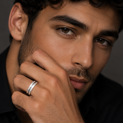 Gentlemen Collection - AURA LINE WHITE BAND