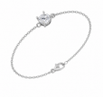 Celeste Solitaire Moissanite Bracelet