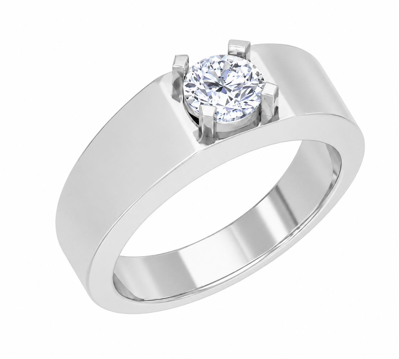 Gentlemen Collection - Sovereign Solitaire Men's Ring