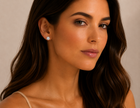 Lumière Classic Moissanite Stud Earrings
